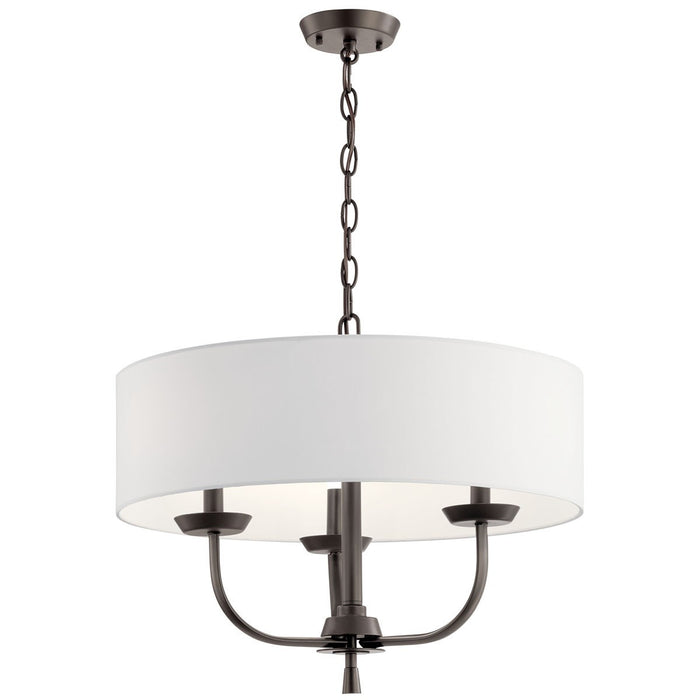 Myhouse Lighting Kichler - 52384OZ - Three Light Chandelier - Kennewick - Olde Bronze