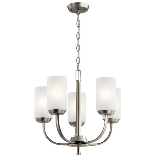 Myhouse Lighting Kichler - 52386NI - Five Light Chandelier - Kennewick - Brushed Nickel