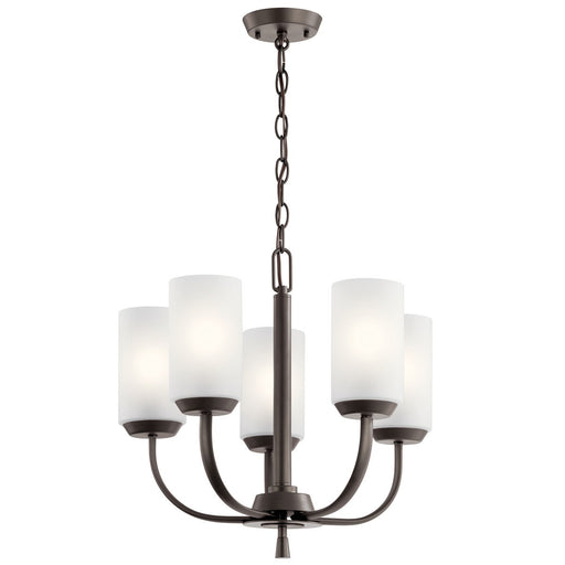 Myhouse Lighting Kichler - 52386OZ - Five Light Chandelier - Kennewick - Olde Bronze