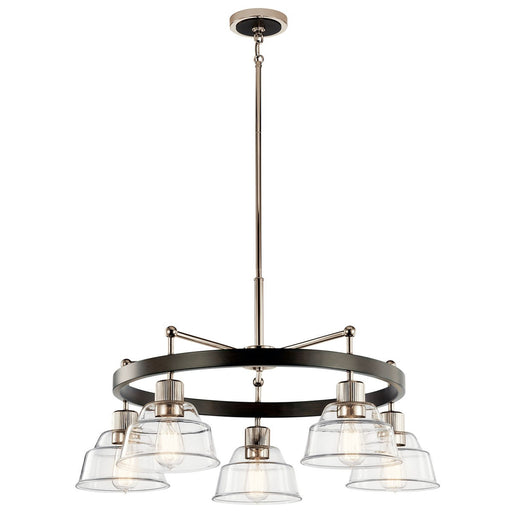 Myhouse Lighting Kichler - 52403PN - Five Light Chandelier - Eastmont - Polished Nickel