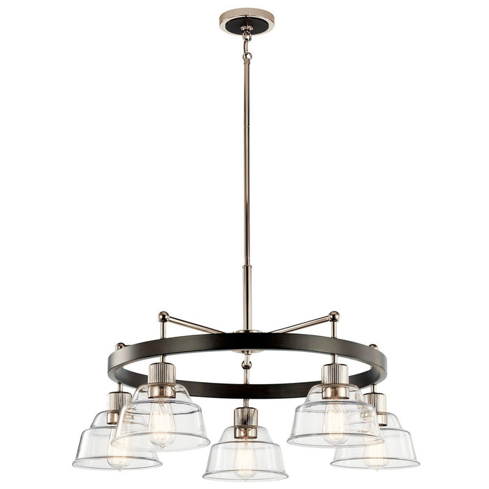 Myhouse Lighting Kichler - 52403PN - Five Light Chandelier - Eastmont - Polished Nickel