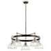 Myhouse Lighting Kichler - 52403PN - Five Light Chandelier - Eastmont - Polished Nickel