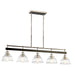 Myhouse Lighting Kichler - 52404PN - Five Light Linear Chandelier - Eastmont - Polished Nickel