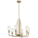 Myhouse Lighting Kichler - 52411BNB - Six Light Chandelier - Kimrose - Brushed Natural Brass