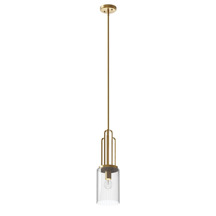 Myhouse Lighting Kichler - 52414BNB - One Light Mini Pendant - Kimrose - Brushed Natural Brass