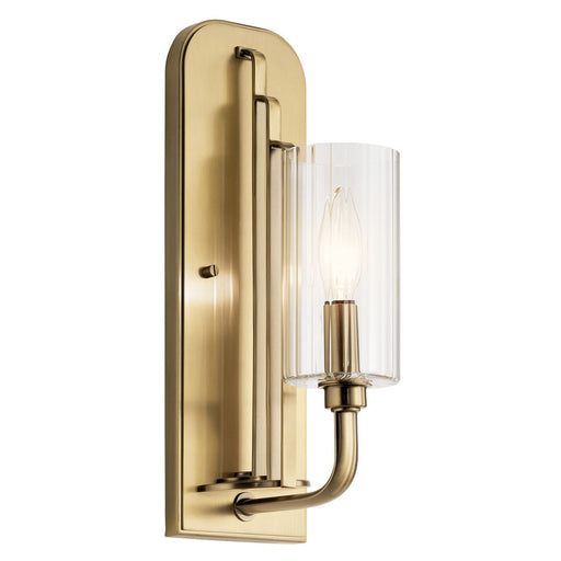 Myhouse Lighting Kichler - 52415BNB - One Light Wall Sconce - Kimrose - Brushed Natural Brass