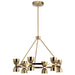 Myhouse Lighting Kichler - 52418BNBLED - LED Chandelier - Baland - Brushed Natural Brass