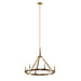 Myhouse Lighting Kichler - 52420BNB - Six Light Chandelier - Emmala - Brushed Natural Brass