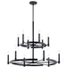 Myhouse Lighting Kichler - 52428BK - 12 Light Chandelier - Tolani - Black