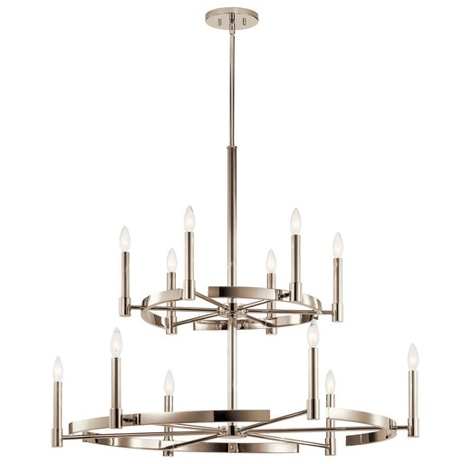 Myhouse Lighting Kichler - 52428PN - 12 Light Chandelier - Tolani - Polished Nickel