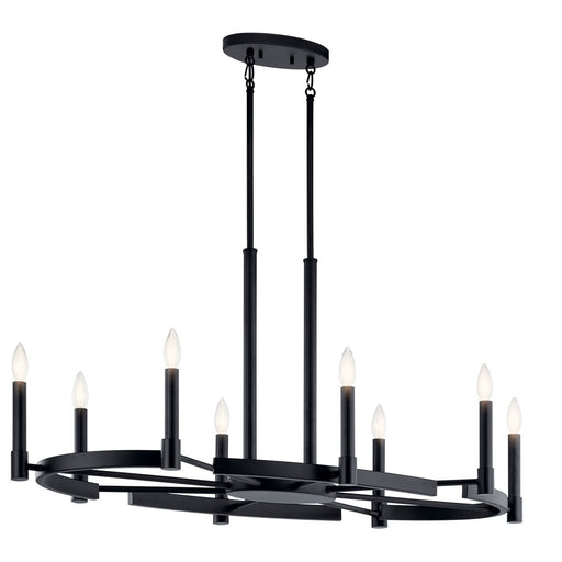 Myhouse Lighting Kichler - 52429BK - Eight Light Chandelier - Tolani - Black