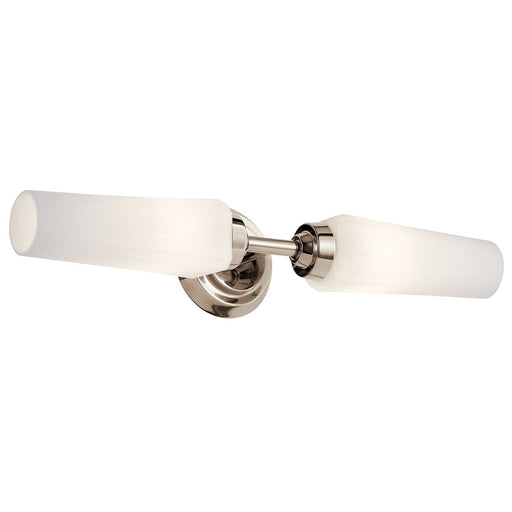 Myhouse Lighting Kichler - 55074PN - Two Light Wall Sconce - Truby - Polished Nickel