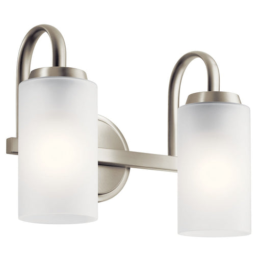 Myhouse Lighting Kichler - 55086NI - Two Light Bath - Kennewick - Brushed Nickel