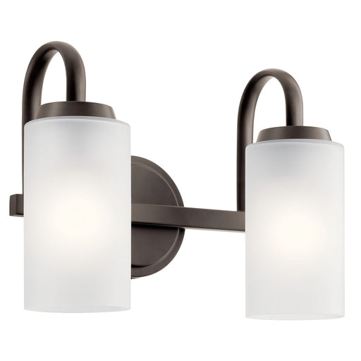 Myhouse Lighting Kichler - 55086OZ - Two Light Bath - Kennewick - Olde Bronze