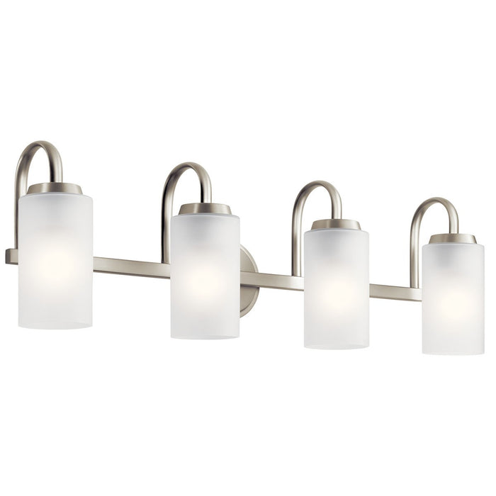 Myhouse Lighting Kichler - 55088NI - Four Light Bath - Kennewick - Brushed Nickel