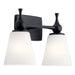 Myhouse Lighting Kichler - 55091BK - Two Light Bath - Cosabella - Black