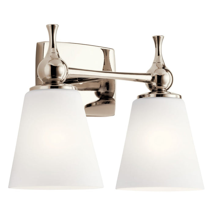 Myhouse Lighting Kichler - 55091PN - Two Light Bath - Cosabella - Polished Nickel