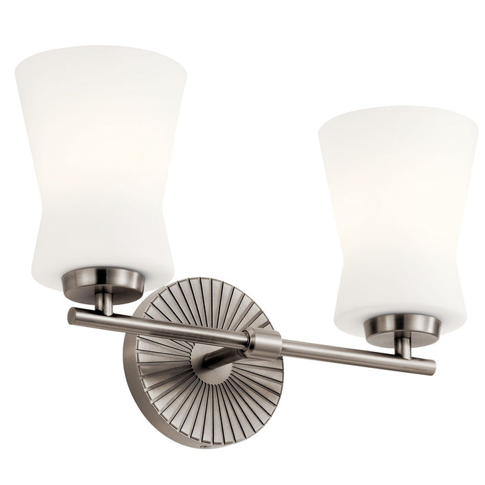 Myhouse Lighting Kichler - 55116CLP - Two Light Bath - Brianne - Classic Pewter