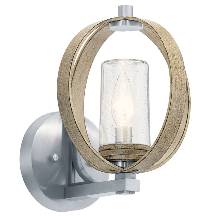 Myhouse Lighting Kichler - 59065DAG - One Light Outdoor Wall Mount - Grand Bank - Distressed Antique Gray