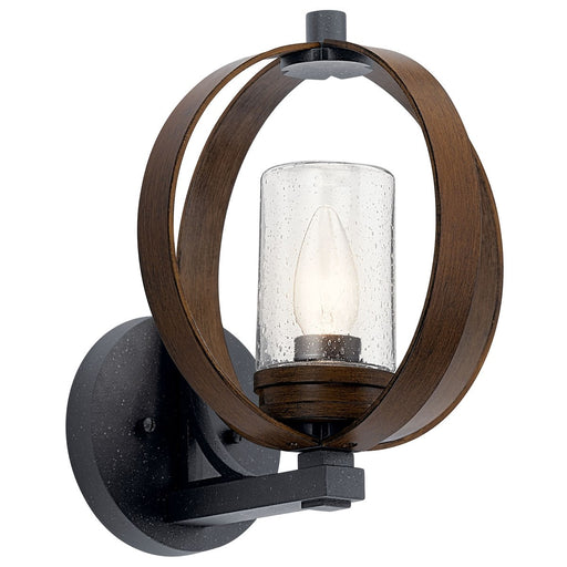 Myhouse Lighting Kichler - 59066AUB - One Light Outdoor Wall Mount - Grand Bank - Auburn Stained Finish