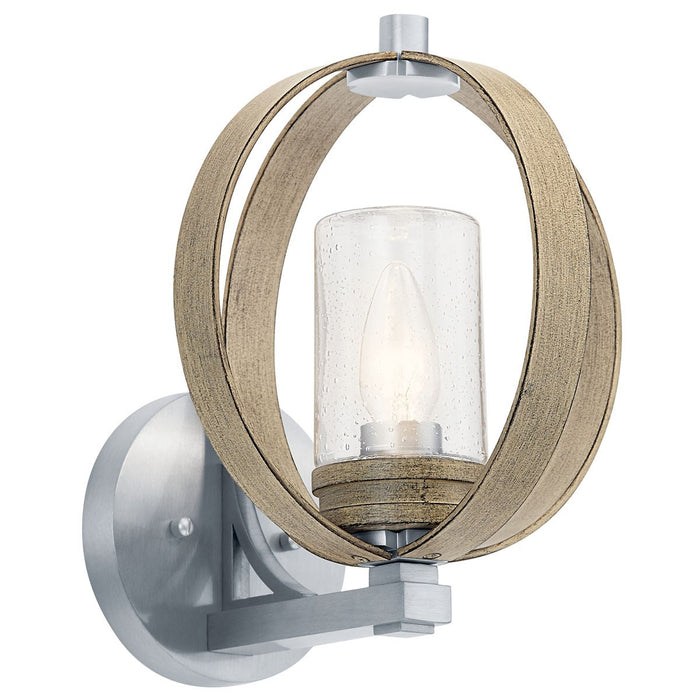 Myhouse Lighting Kichler - 59066DAG - One Light Outdoor Wall Mount - Grand Bank - Distressed Antique Gray