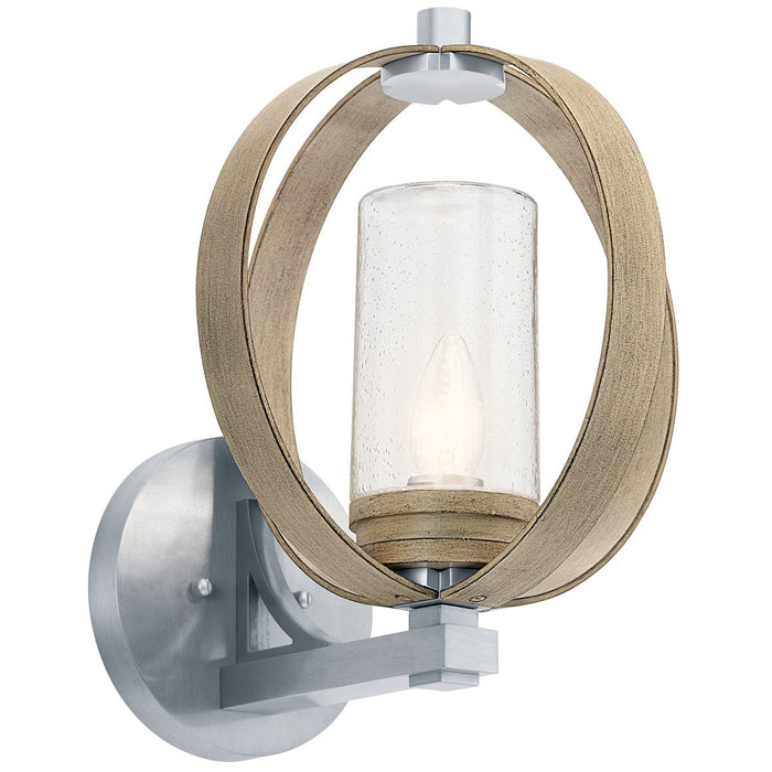 Myhouse Lighting Kichler - 59067DAG - One Light Outdoor Wall Mount - Grand Bank - Distressed Antique Gray