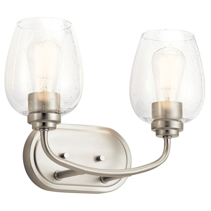 Myhouse Lighting Kichler - 45128NICS - Two Light Bath - Valserrano - Brushed Nickel