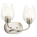 Myhouse Lighting Kichler - 45128NICS - Two Light Bath - Valserrano - Brushed Nickel