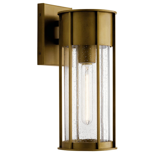 Myhouse Lighting Kichler - 59080NBR - One Light Outdoor Wall Mount - Camillo - Natural Brass