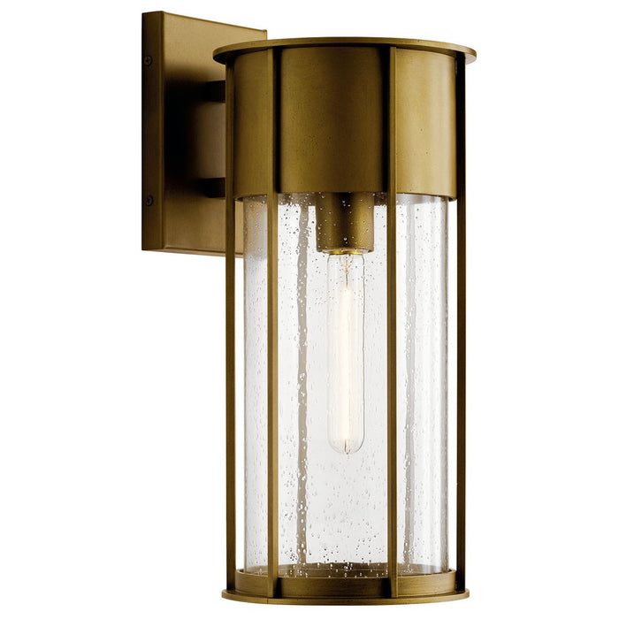 Myhouse Lighting Kichler - 59081NBR - One Light Outdoor Wall Mount - Camillo - Natural Brass