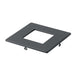 Myhouse Lighting Kichler - DLTSL04SBKT - 4in Square Slim Downlight Trim - Direct To Ceiling Unv Accessor - Textured Black