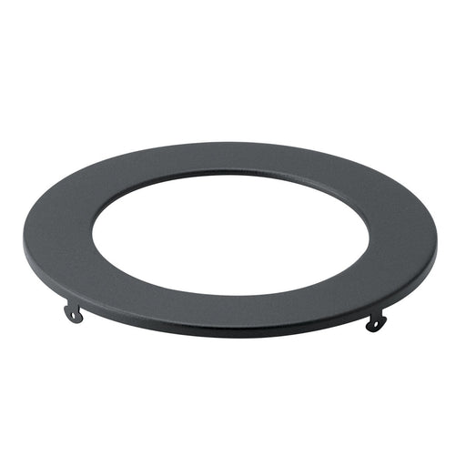 Myhouse Lighting Kichler - DLTSL05RBKT - 5in Round Slim Downlight Trim - Direct To Ceiling Unv Accessor - Textured Black