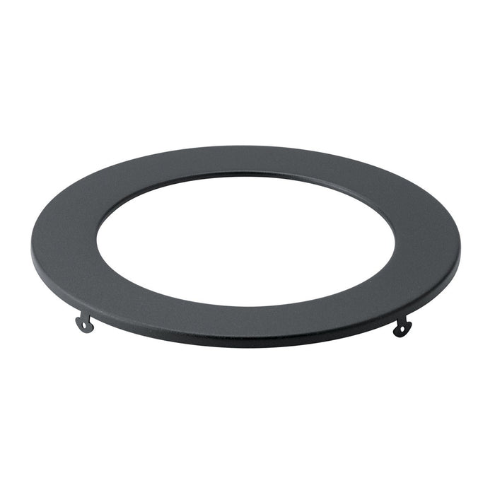 Myhouse Lighting Kichler - DLTSL06RBKT - 6in Round Slim Downlight Trim - Direct To Ceiling Unv Accessor - Textured Black