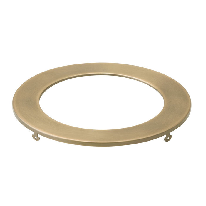 Myhouse Lighting Kichler - DLTSL06RNBR - 6in Round Slim Downlight Trim - Direct To Ceiling Unv Accessor - Natural Brass