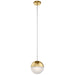 Myhouse Lighting Kichler - 83854CGWH - LED Mini Pendant - Moonlit - Champagne Gold