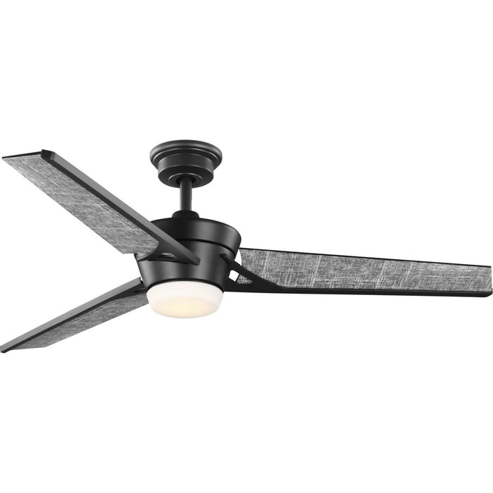 Myhouse Lighting Progress Lighting - P250072-143-30 - 56"Ceiling Fan - Kasota - Graphite