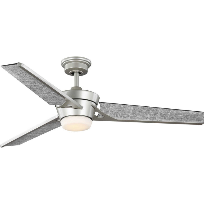 Myhouse Lighting Progress Lighting - P250072-152-30 - 56"Ceiling Fan - Kasota - Painted Nickel