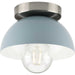 Myhouse Lighting Progress Lighting - P350217-164 - One Light Flush Mount - Eva - Coastal Blue