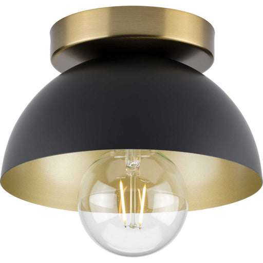 Myhouse Lighting Progress Lighting - P350217-31M - One Light Flush Mount - Eva - Matte Black