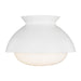 Myhouse Lighting Visual Comfort Studio - AEF1001MWT - One Light Flush Mount - Lucerne - Matte White