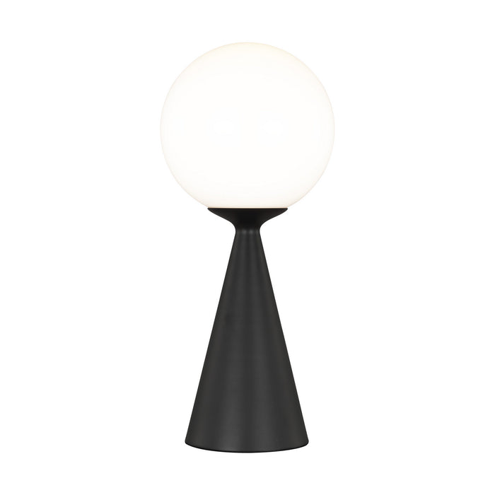 Myhouse Lighting Visual Comfort Studio - AET1021MBK1 - One Light Table Lamp - Galassia - Midnight Black