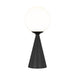 Myhouse Lighting Visual Comfort Studio - AET1021MBK1 - One Light Table Lamp - Galassia - Midnight Black