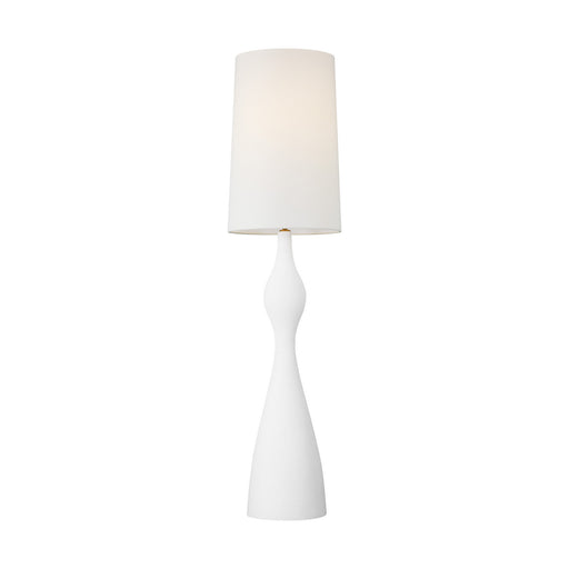 Myhouse Lighting Visual Comfort Studio - AET1101TXW1 - One Light Floor Lamp - Constance - Textured White