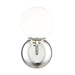 Myhouse Lighting Visual Comfort Studio - AEV1011PN - One Light Vanity - Galassia - Polished Nickel