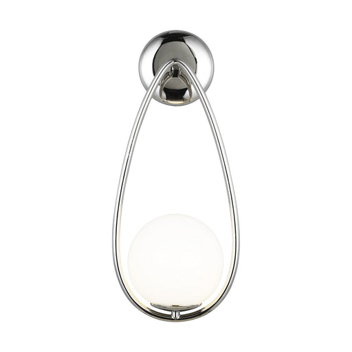 Myhouse Lighting Visual Comfort Studio - AEW1011PN - One Light Wall Sconce - Galassia - Polished Nickel