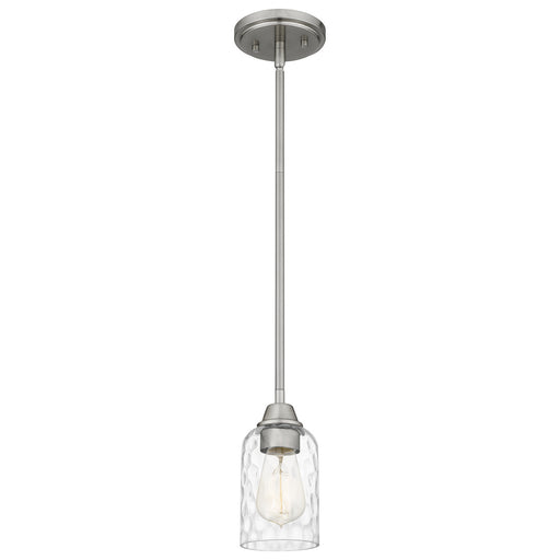 Myhouse Lighting Quoizel - ACA1504BN - One Light Mini Pendant - Acacia - Brushed Nickel