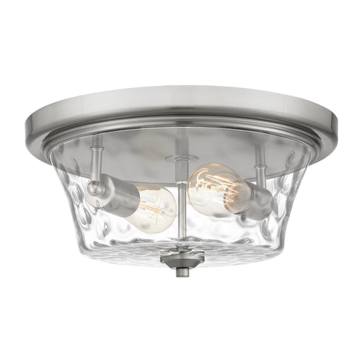 Myhouse Lighting Quoizel - ACA1614BN - Two Light Flush Mount - Acacia - Brushed Nickel