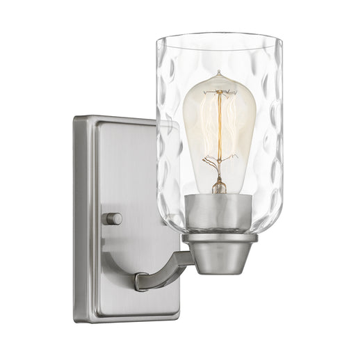 Myhouse Lighting Quoizel - ACA8604BN - One Light Wall Sconce - Acacia - Brushed Nickel