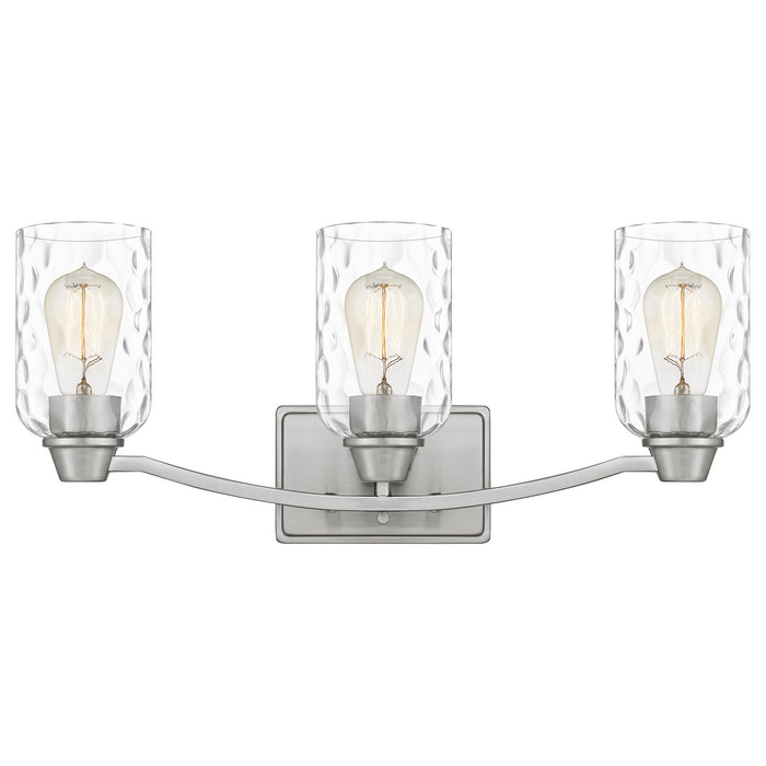 Myhouse Lighting Quoizel - ACA8623BN - Three Light Bath - Acacia - Brushed Nickel