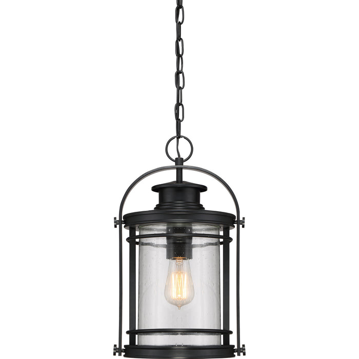 Myhouse Lighting Quoizel - BKR1510K - One Light Mini Pendant - Booker - Mystic Black